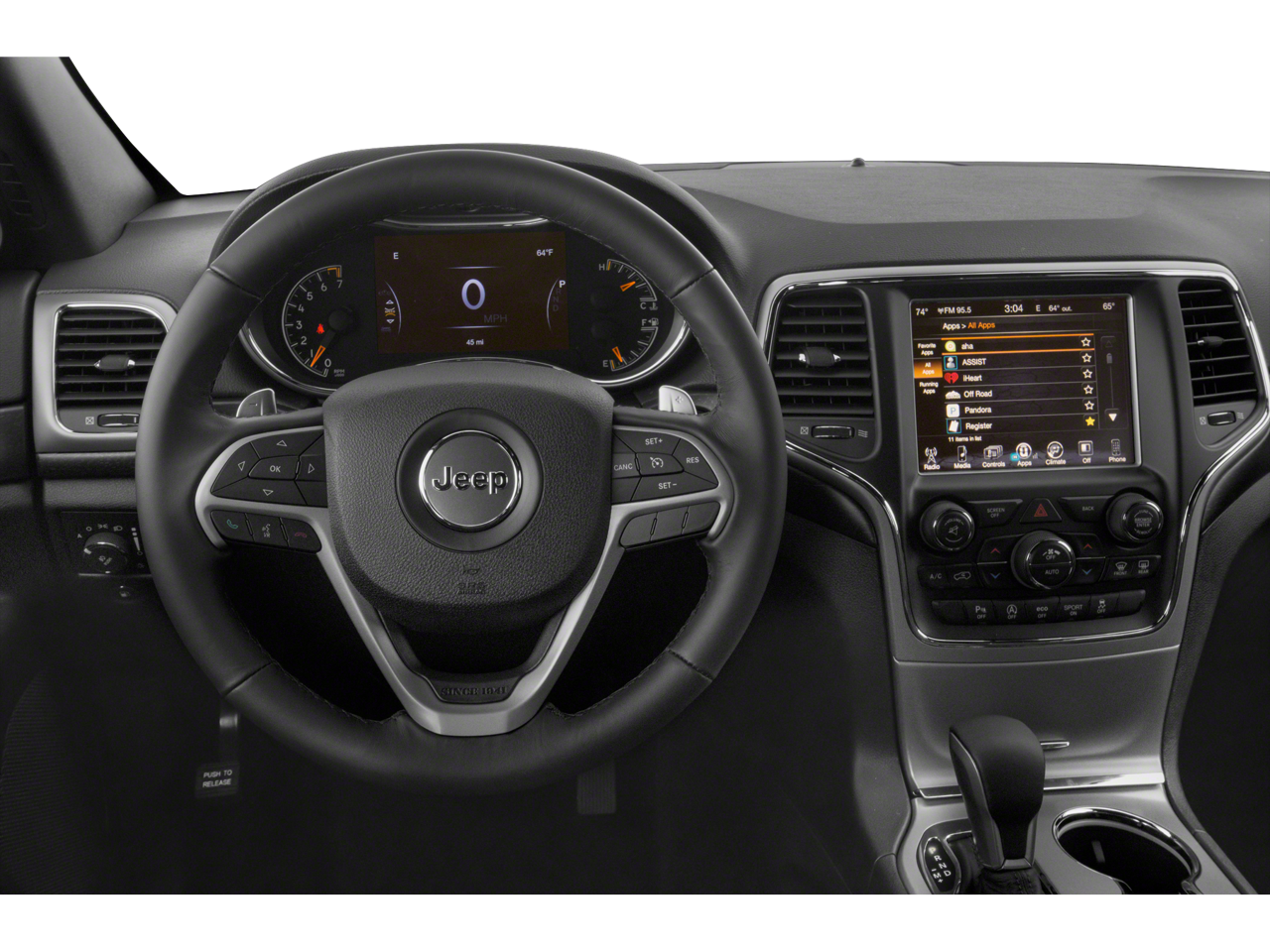 2021 Jeep Grand Cherokee — interior view