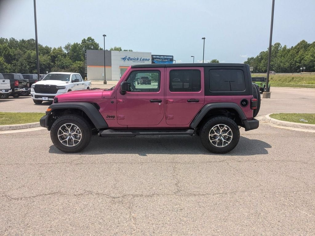 2026 Jeep Wrangler — side profile view