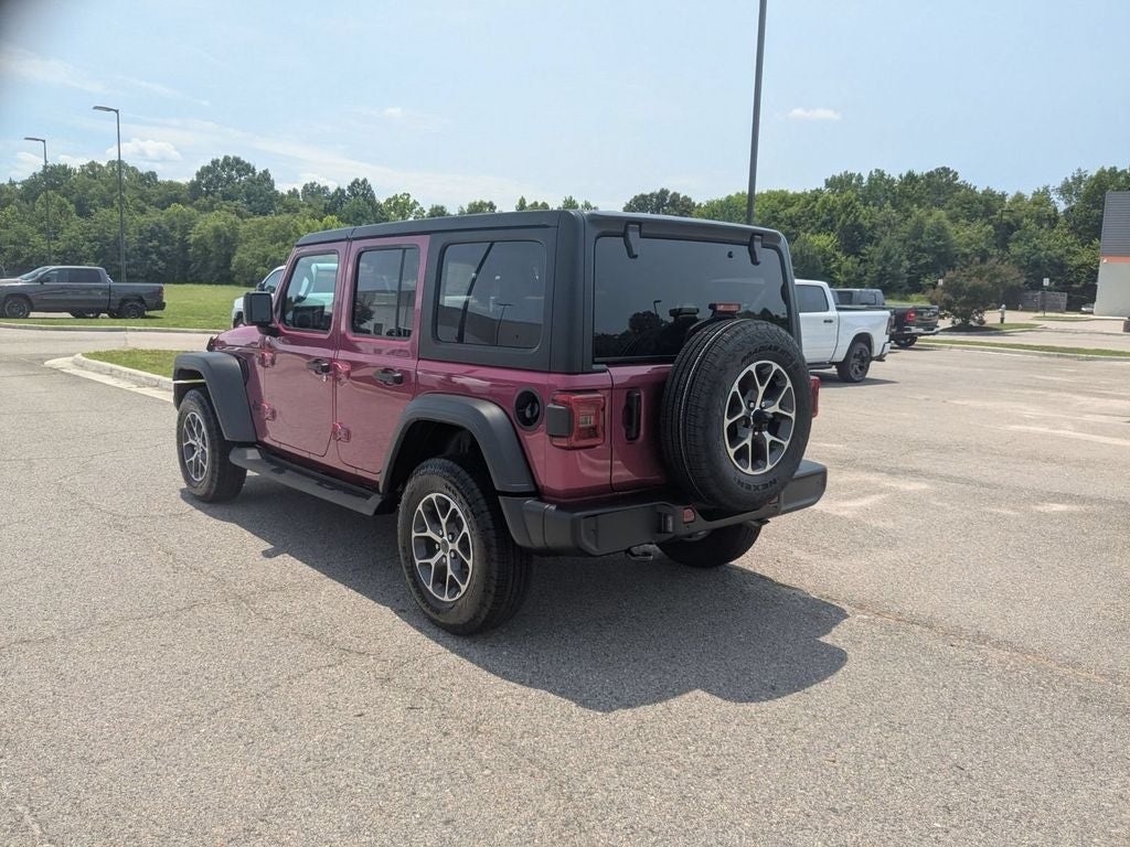 2026 Jeep Wrangler — rear three-quarter view