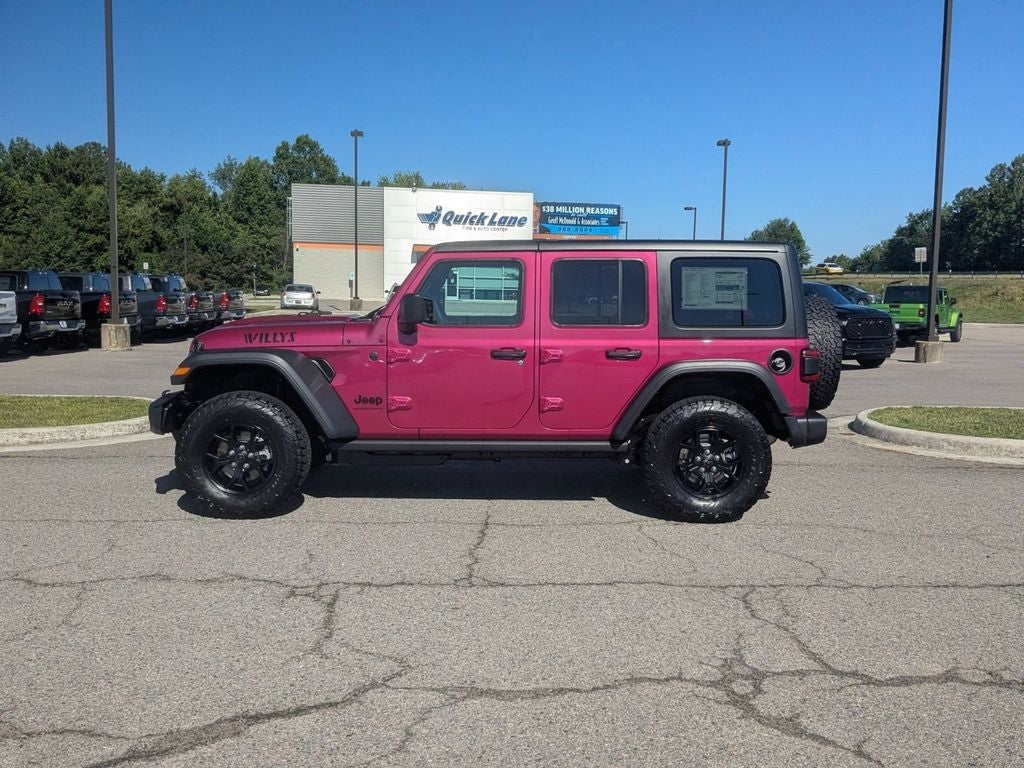 2026 Jeep Wrangler — side profile view