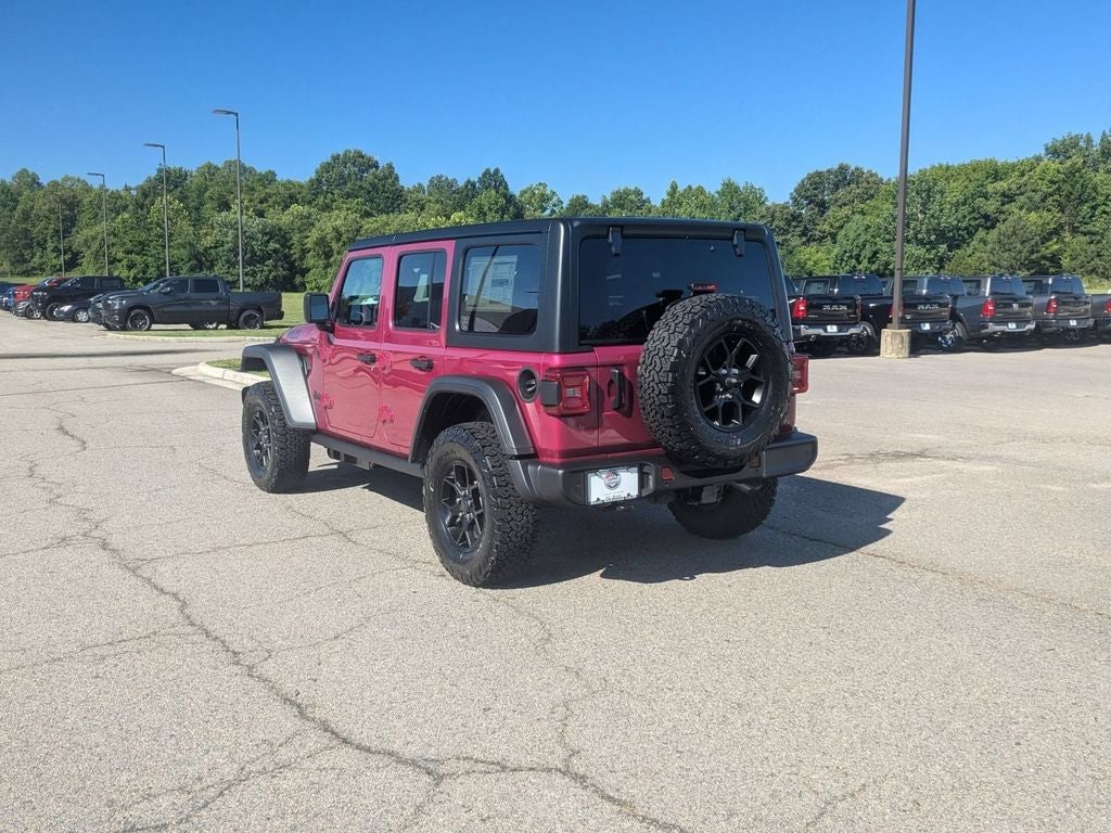 2026 Jeep Wrangler — rear three-quarter view