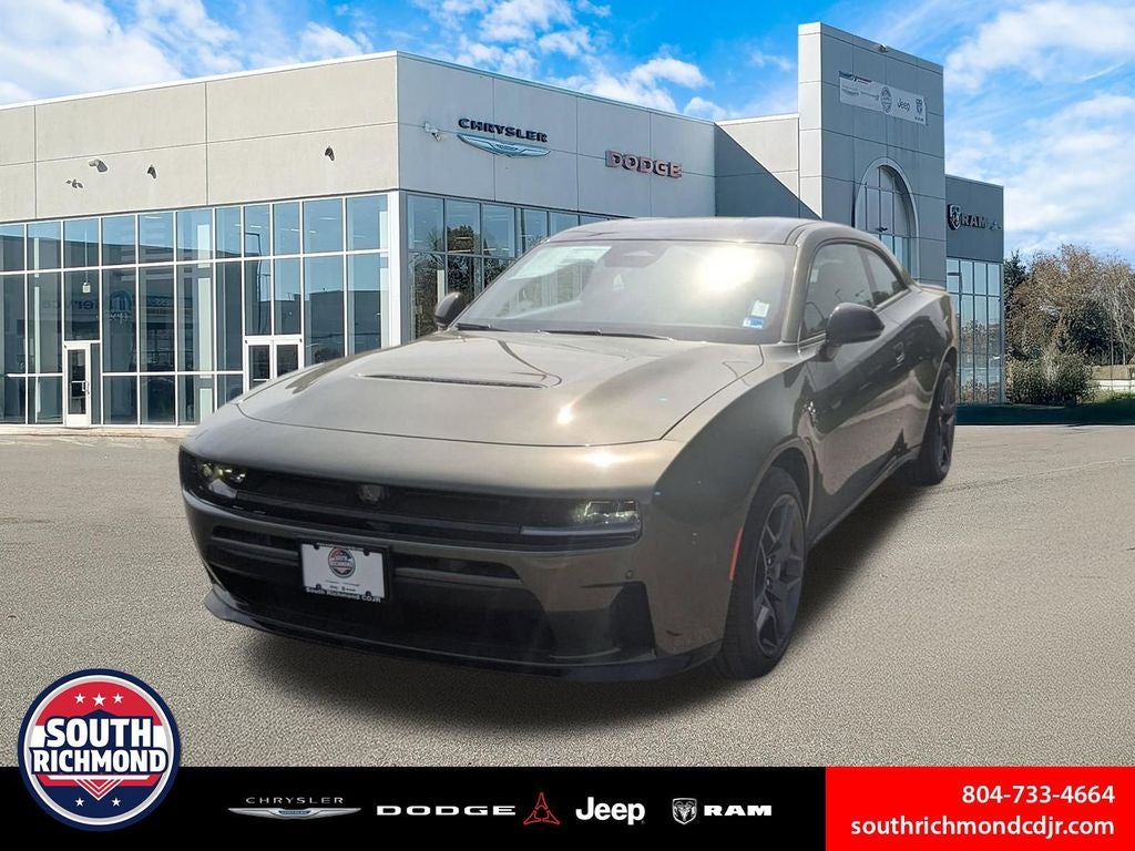 2026 Dodge Charger CHARGER SCAT PACK 2-DOOR AWD in Green Machine Exterior Paint — front three-quarter view