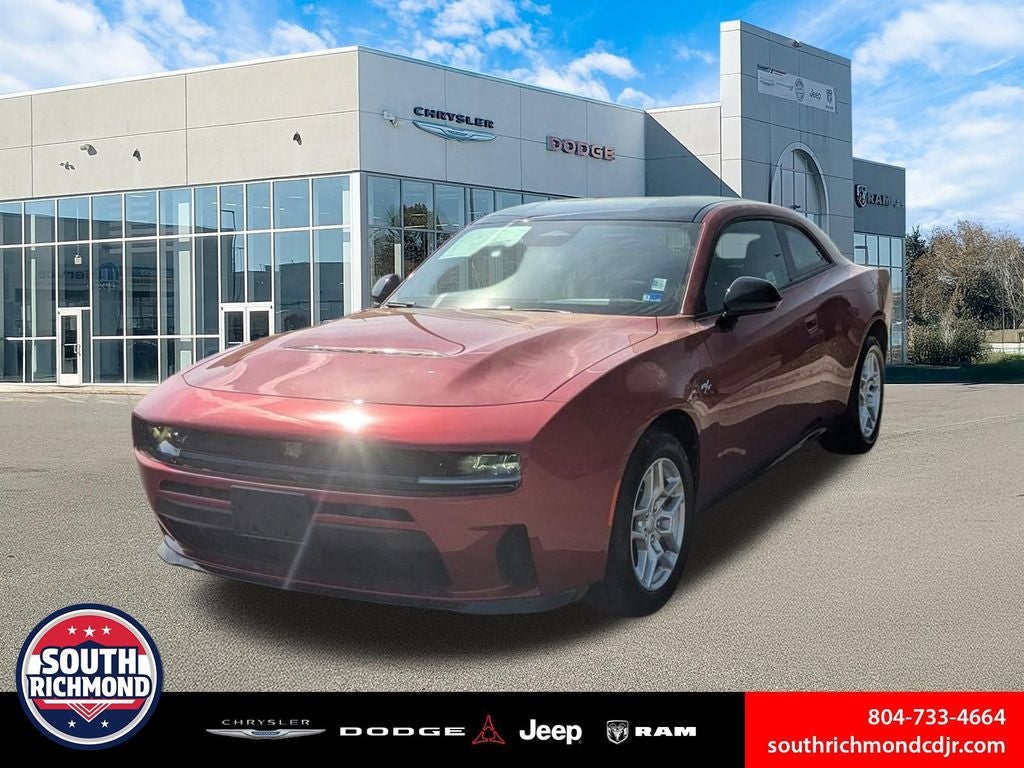 2026 Dodge Charger CHARGER R/T 2-DOOR AWD in Redeye Exterior Paint — front three-quarter view